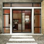 Aluminum doors